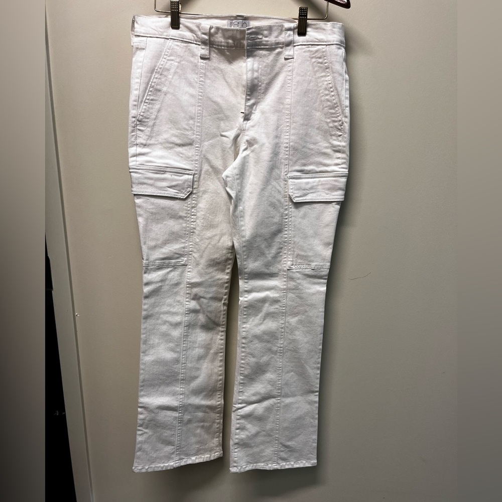 Sofía Jeans By Sofia Vergara Size 14 color white(Combat)